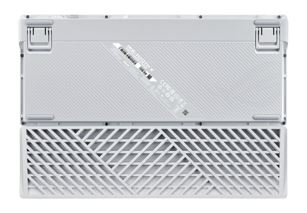 EAN 4711387897355 - ASUS ROG Azoth X teclado Juego USB + RF Wireless + Bluetooth Negro, Blanco imagen 11