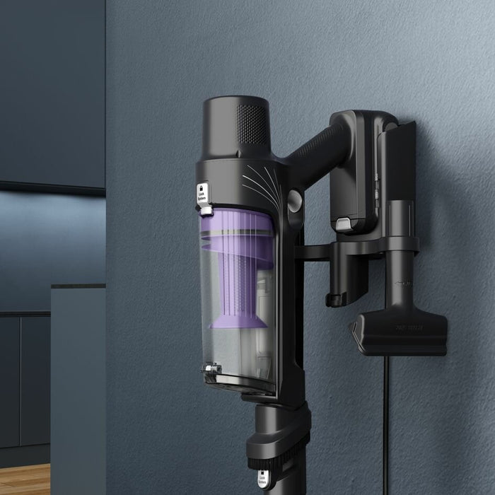 EAN 3221616113428 - Rowenta RH6A35 Aspiradora escoba 2 en 1 Batería Secar Sin bolsa Púrpura, Plata imagen 3