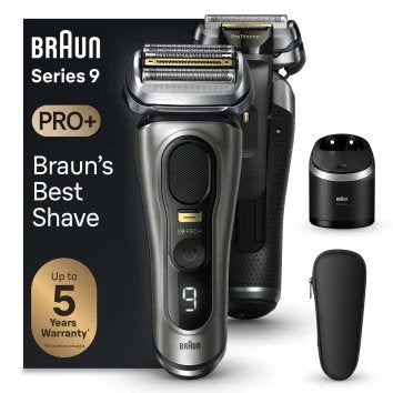 EAN 7500435218221 - Braun Series 9 Pro+ 9565cc Wet & Dry Máquina de afeitar de láminas Recortadora Metálico imagen 1