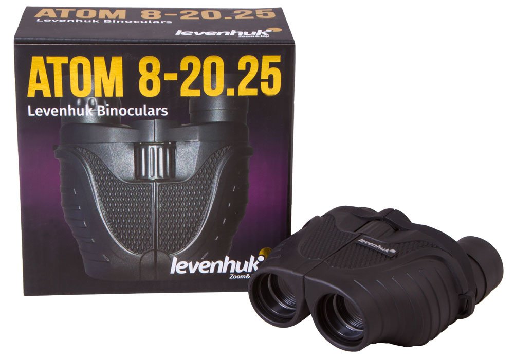 EAN 643824211247 - Levenhuk Atom 8–20x25 binocular BK-7 Negro imagen 3