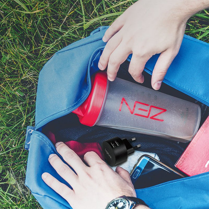 EAN 4052792057041 - LogiLink PA0218 cargador de dispositivo móvil Universal Negro Corriente alterna Interior imagen 4