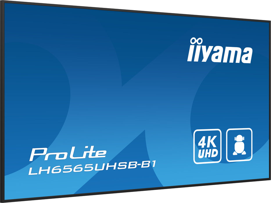 EAN 4948570123476 - iiyama ProLite Pantalla plana para señalización digital 163,8 cm (64.5") LCD Wifi 500 cd / m² 4K Ultra HD imagen 6