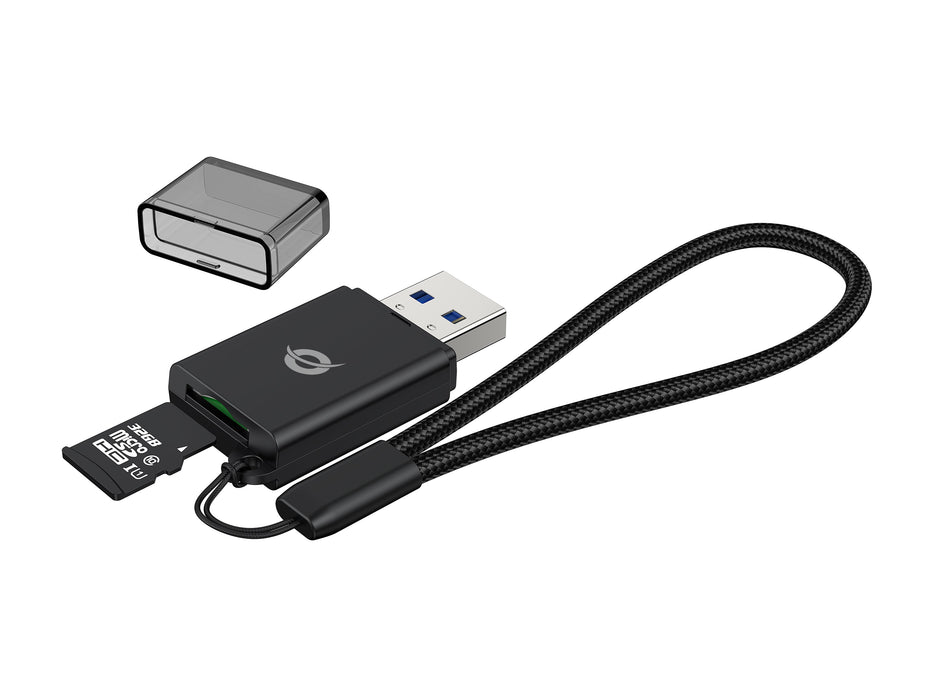EAN 4015867238578 - Conceptronic BIAN07B lector de tarjeta USB 3.2 Gen 1 (3.1 Gen 1) Type-A Negro imagen 3