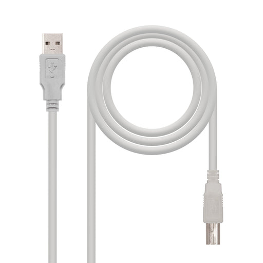 EAN 8433281004368 - Nanocable 10.01.0102 cable USB USB 2.0 1 m USB A USB B imagen 1