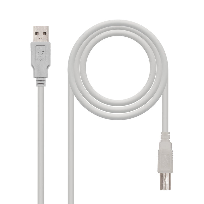 EAN 8433281000421 - Nanocable 10.01.0104 cable USB USB 2.0 3 m USB A USB B imagen 1