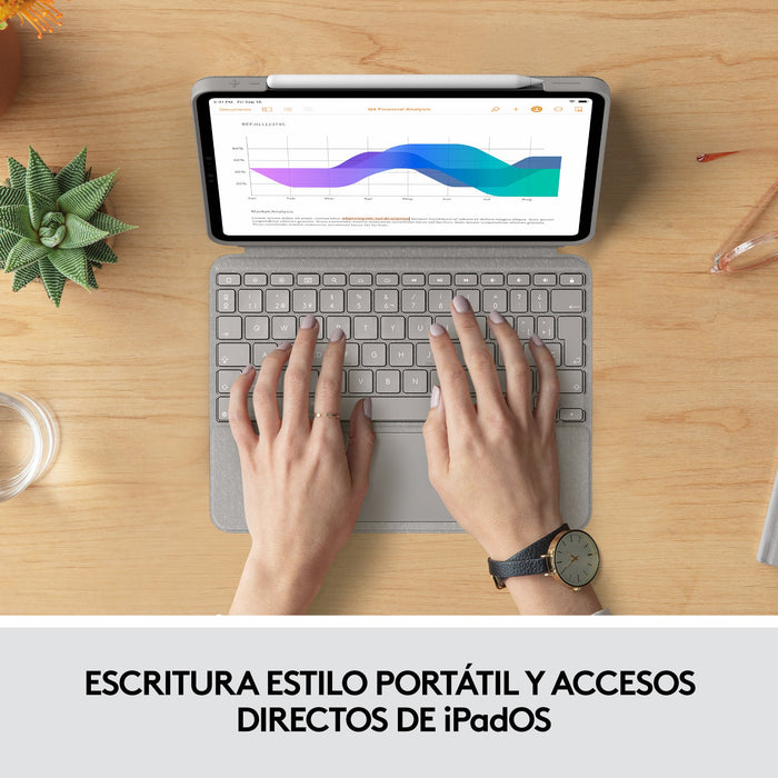 EAN 5099206095458 - Logitech 920-010169 teclado para móvil Español Smart Connector Arena imagen 11