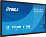 EAN 4948570125708 - iiyama TW3226AS-B3P pantalla de señalización Panel plano interactivo 80 cm (31.5") LED Wifi 500 cd / m² F imagen 1