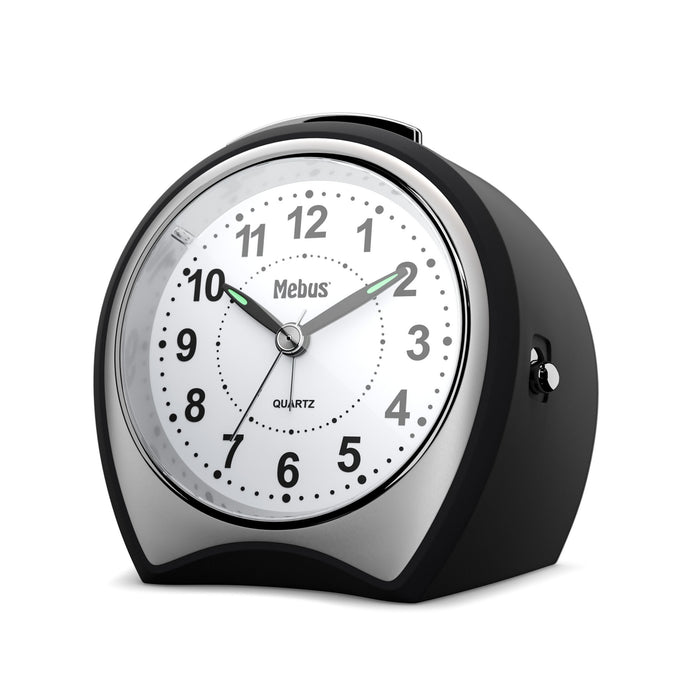 EAN 4007218272201 - Mebus 27220 despertador Reloj despertador analógico Negro, Gris imagen 3