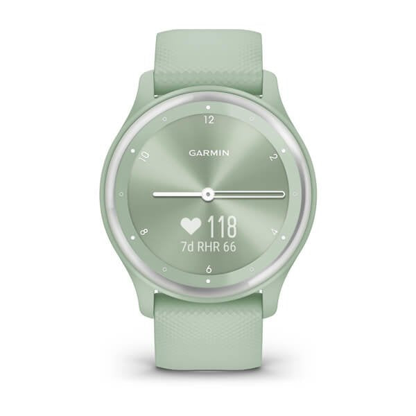 EAN 753759285616 - Garmin vívomove Sport OLED 40 mm Digital 72 x 154 Pixeles Pantalla táctil Color menta GPS (satélite) imagen 7
