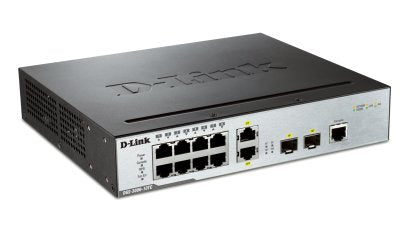 EAN 0790069388064 - D-Link DGS-3000-10TC switch L2 Gigabit Ethernet (10/100/1000) Energía sobre Ethernet (PoE) Negro imagen 1