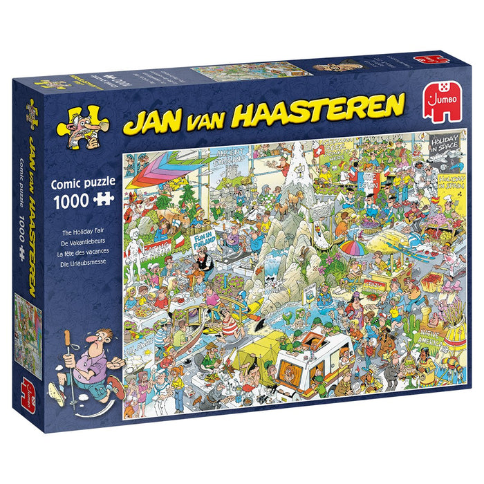 EAN 8710126190517 - Jan van Haasteren The Holiday Fair 1000 pcs Puzzle rompecabezas 1000 pieza(s) Humor imagen 1