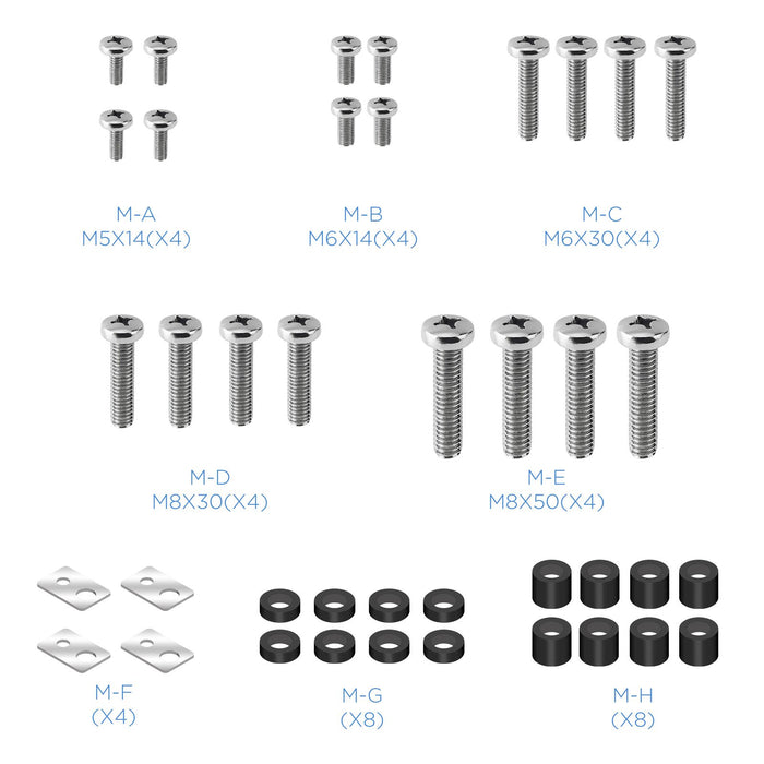 EAN 8433281009820 - TooQ LPCE1170TSLI-B soporte para pantalla de señalización 177,8 cm (70") Negro imagen 8