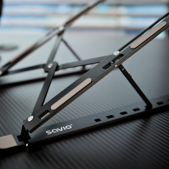 EAN 5901986049388 - Savio PB-05 soporte para ordenador portátil Negro 45,7 cm (18") imagen 12