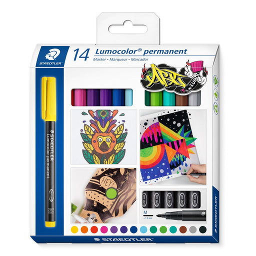 EAN 4007817086049 - Staedtler Lumocolor 317 C14 marcador permanente Surtido Colores surtidos 14 pieza(s) imagen 1