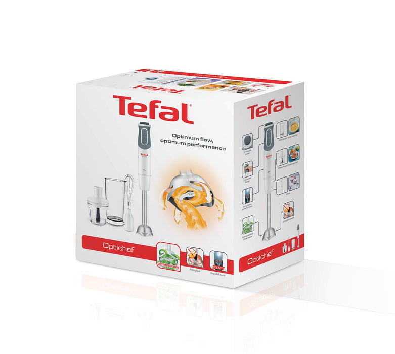 EAN 3016661150036 - Tefal Optichef HB6431 0,8 L Batidora de inmersión 800 W Metálico cuarzo, Blanco imagen 6