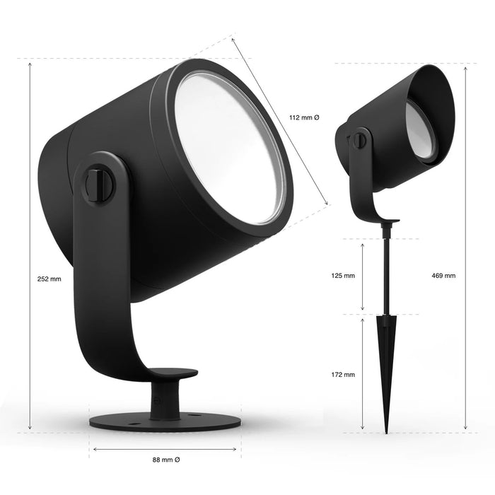 EAN 8718696174364 - Philips Hue White and Color ambiance 1746230P7 Iluminación en poste/pedestal inteligente 15 W imagen 6