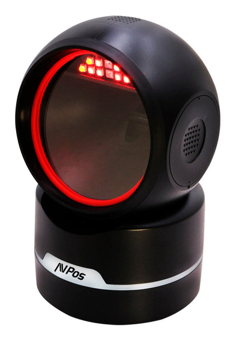 EAN 0646680753210 - AVPos AVP-M680-2D lector de código de barras Lector de códigos de barras fijo 1D/2D CMOS Negro imagen 5