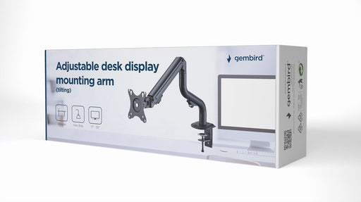 EAN 8716309126090 - Gembird MA-DA1-02 soporte para monitor 81,3 cm (32") Escritorio Negro imagen 1