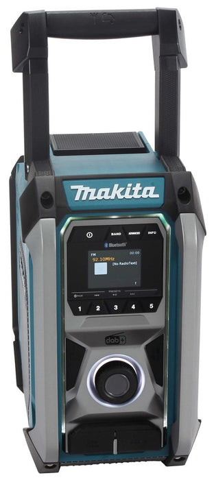 EAN 0088381743167 - Makita MR007GZ radio Lugar de trabajo Analógico y digital Negro, Verde imagen 8