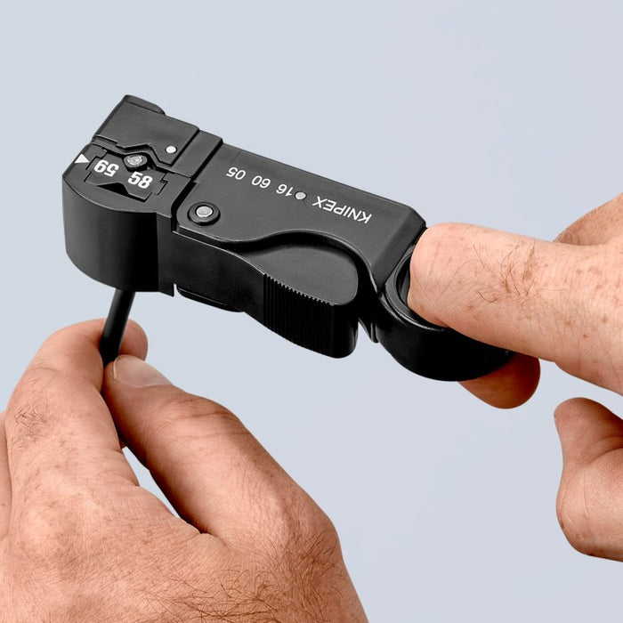 EAN 4003773044888 - Knipex 16 60 05 pelacable Negro imagen 7