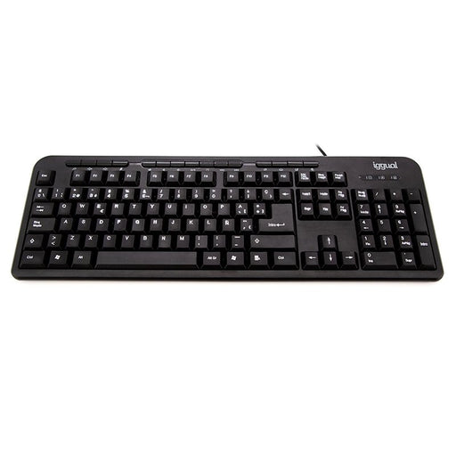 EAN 8435364316801 - iggual CK-BASIC-120T teclado Universal USB QWERTY Español Negro imagen 1