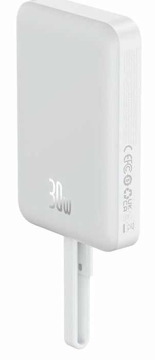 EAN 0850056972468 - Baseus P1002210B223-00 batería externa Polímero de litio 10000 mAh Cargador inalámbrico Blanco imagen 2