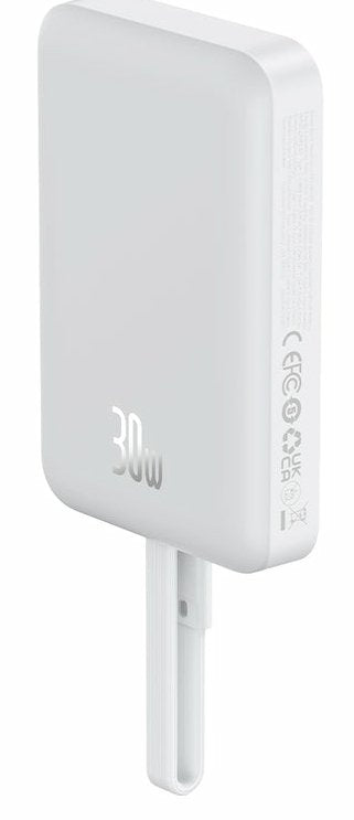 EAN 0850056972468 - Baseus P1002210B223-00 batería externa Polímero de litio 10000 mAh Cargador inalámbrico Blanco imagen 2