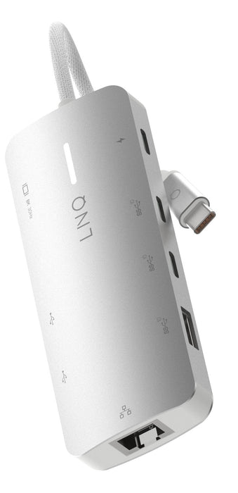 EAN 8720574622720 - LINQ LQ49081 base para portátil y replicador de puertos Alámbrico USB 3.2 Gen 2 (3.1 Gen 2) Type-C Gris,  imagen 1