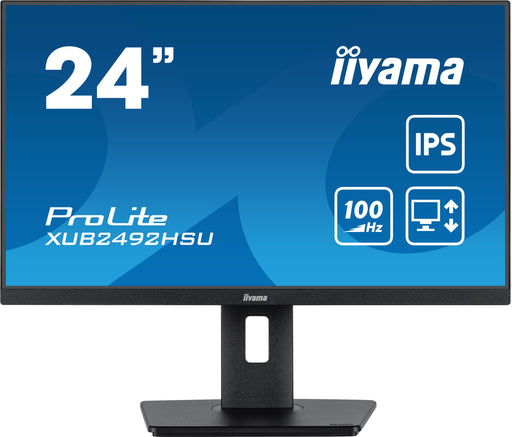 EAN 4948570122578 - iiyama XUB2492HSU-B6 pantalla para PC 60,5 cm (23.8") 1920 x 1080 Pixeles Full HD LED Negro imagen 1