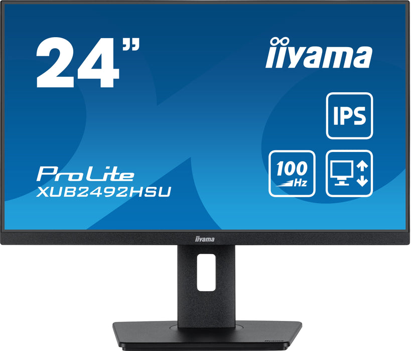 EAN 4948570122578 - iiyama XUB2492HSU-B6 pantalla para PC 60,5 cm (23.8") 1920 x 1080 Pixeles Full HD LED Negro imagen 1