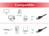 EAN 4015867172698 - Equip 625455 cable de red Negro 7,5 m Cat6 U/UTP (UTP) imagen 3