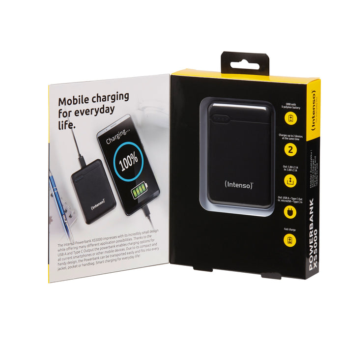 EAN 4034303028221 - Intenso 7313520 batería externa Polímero de litio 5000 mAh Negro imagen 3