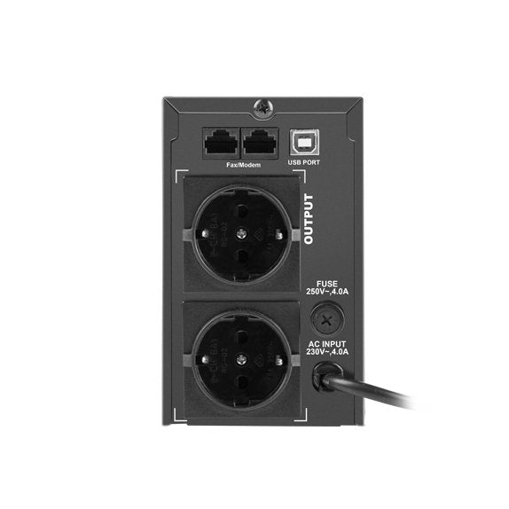 EAN 5901969406634 - Armac O/850F/LCD sistema de alimentación ininterrumpida (UPS) Línea interactiva 0,85 kVA 450 W 2 salidas  imagen 4