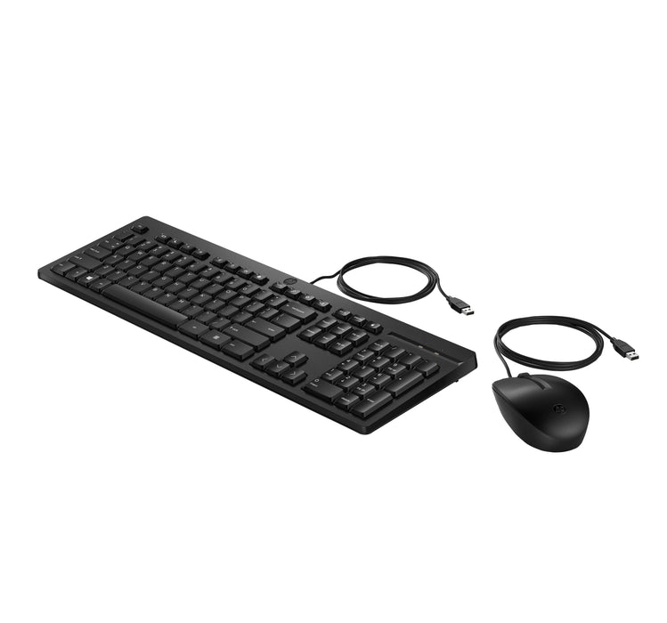 EAN 0195161118982 - HP 225 Wired Mouse and Keyboard Combo teclado Ratón incluido USB Negro imagen 8