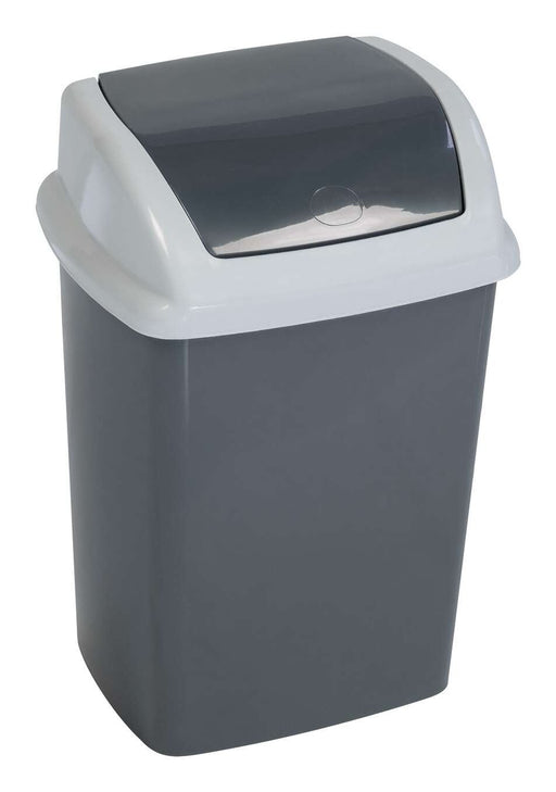 EAN 4002390095808 - MAUL 9520587 papelera 5 L Rectangular Plástico, Polipropileno (PP) Gris Oscuro, Blanco imagen 1