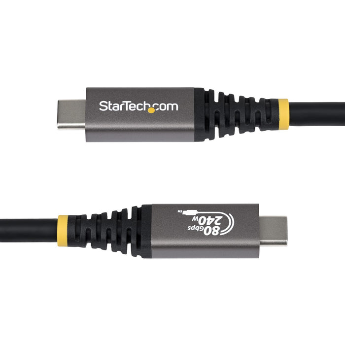 EAN 65030919777 - StarTech.com CC50CM80GUSB4CABLE cable USB USB4 Gen 4x2 0,5 m USB C imagen 3