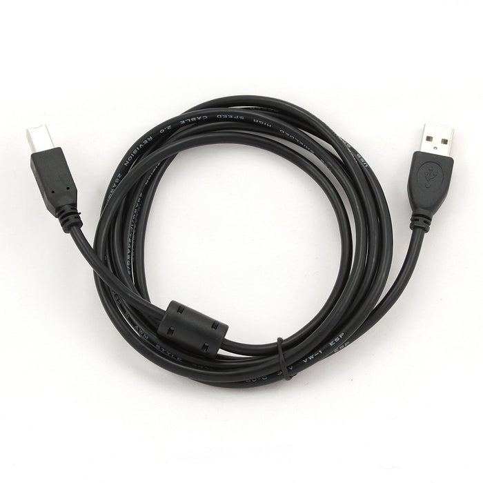 EAN 8716309121156 - Cablexpert CCFB-USB2-AMBM-3M cable USB USB A USB B Negro imagen 4