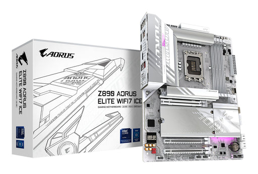 EAN 4719331865221 - GIGABYTE Z890 AORUS ELITE WIFI7 ICE Intel Z890 LGA 1851 (Socket V1) ATX imagen 1