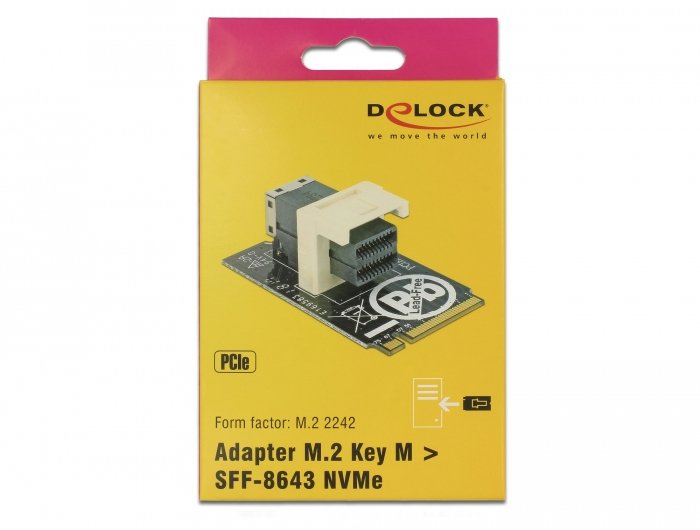 EAN 4043619639182 - DeLOCK 63918 tarjeta y adaptador de interfaz Interno Mini-SAS imagen 3