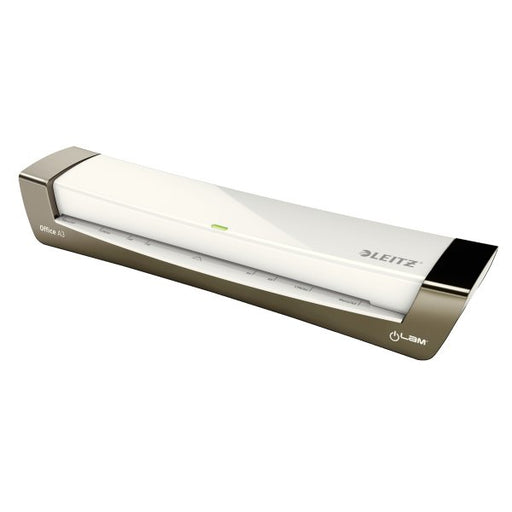 EAN 4002432112906 - Leitz iLAM Laminator Office A3 Laminadora térmica 400 mm/min Plata, Blanco imagen 1