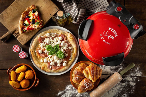 EAN 8003705116702 - Ariete 0909/10 fabricante de pizza y hornos 1 Pizza(s) 1200 W Negro, Rojo imagen 2