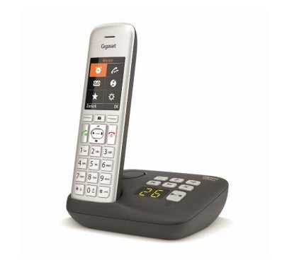 EAN 4250366861456 - Gigaset CE 575 A Teléfono DECT/analógico Identificador de llamadas Negro, Plata imagen 1