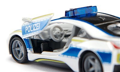 EAN 4006874023035 - Siku BMW i8 Police Modelo a escala de furgón policial Previamente montado 1:50 imagen 3