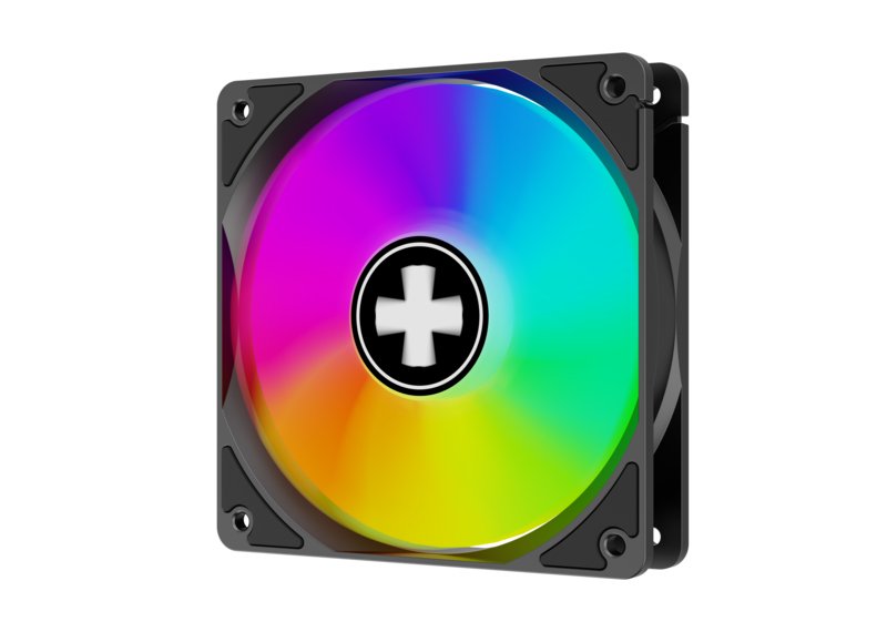 EAN 4044953504273 - Xilence XF083 sistema de refrigeración para ordenador Carcasa del ordenador Ventilador 12 cm Negro 1 piez imagen 3