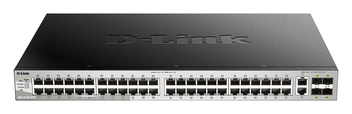 EAN 790069470028 - D-Link DGS-3130-54TS/E switch Gestionado L3 Gigabit Ethernet (10/100/1000) Gris imagen 1