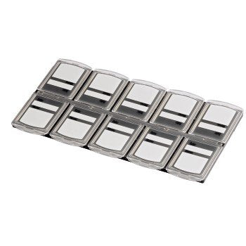 EAN 4007249959850 - Hama 00095985 funda para tarjeta de memoria Polipropileno (PP) Negro, Transparente imagen 1