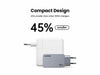 EAN 6941876228744 - Ugreen Nexode Pro EU 3-Port GaN PD Fast Charger With USB-C Cable Universal Negro, Gris Corriente alterna  imagen 3