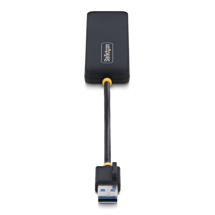 EAN 0065030912143 - StarTech.com H5A4A-USB-HUB hub de interfaz USB 3.2 Gen 1 (3.1 Gen 1) Type-A 5000 Mbit/s Negro imagen 5