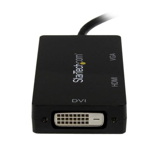 EAN 0065030854290 - StarTech.com MDP2VGDVHD adaptador de cable de vídeo 0,15 m DVI-D + VGA (D-Sub) + HDMI Negro imagen 2