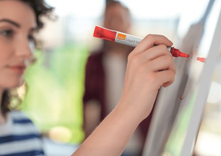 EAN 5028252612845 - Nobo 1915379 marcador 10 pieza(s) Punta redonda Rojo imagen 2